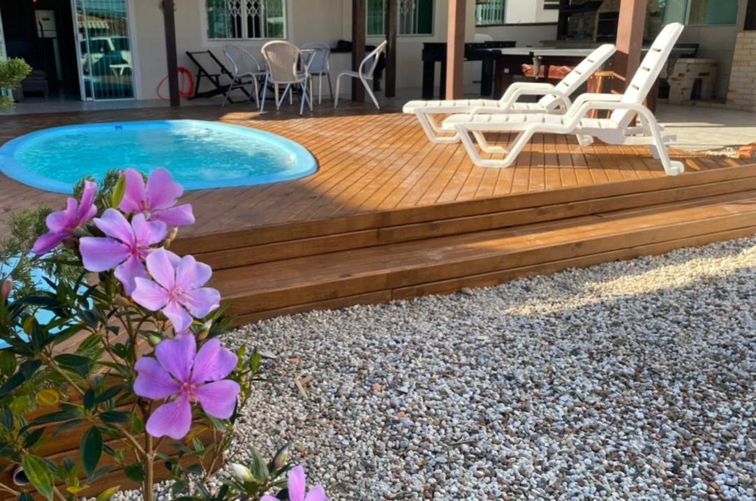 Casa De Praia Top! Beto Carrero, 500M Do Parque, Com Piscina E Sinuca, 1 Suite E 2 Quartos, 3Bwc, A 300M Da Praia, Churrasqueira E Estacionamento Privado Пенья Экстерьер фото