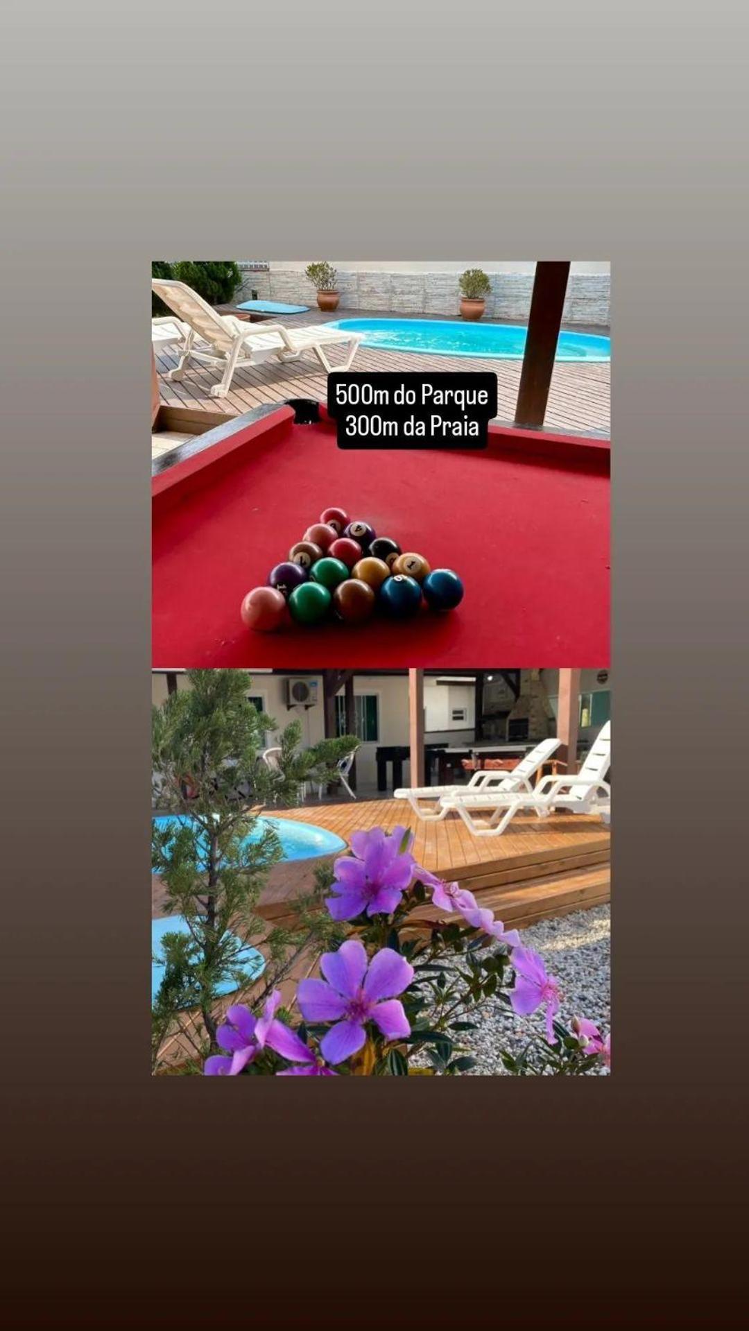Casa De Praia Top! Beto Carrero, 500M Do Parque, Com Piscina E Sinuca, 1 Suite E 2 Quartos, 3Bwc, A 300M Da Praia, Churrasqueira E Estacionamento Privado Пенья Экстерьер фото